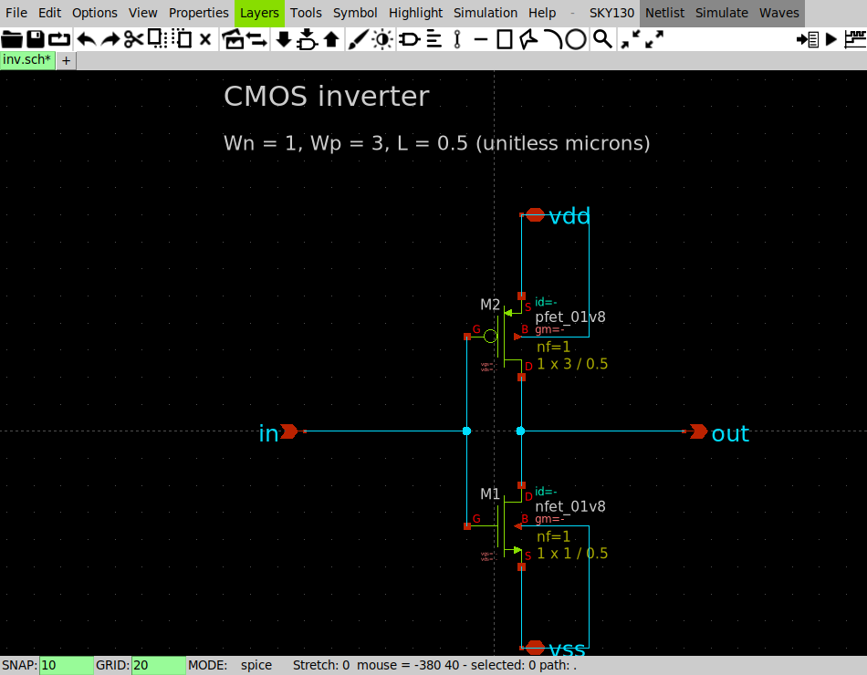 Completed inverter