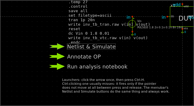 A selected launcher